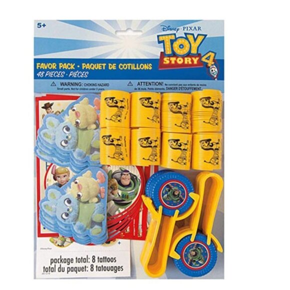 Disney and Pixar Toy Story 4 Party Favor Pack Set - Picture 1 of 2